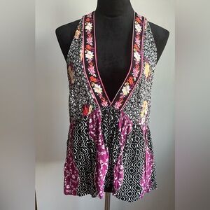 Free People Floral Top